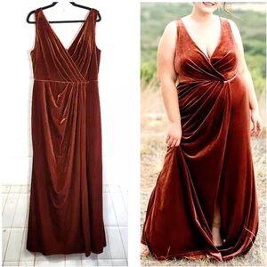 Revelry Rust Maxi Dress